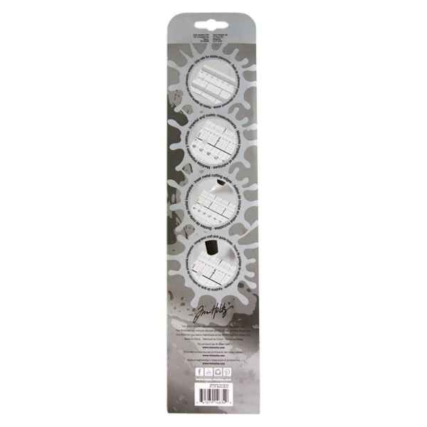 Tonic Studios by Tim Holtz - Media Ruler 12x2, 4634EUS