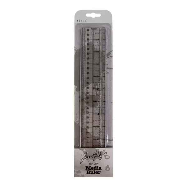 Tonic Studios by Tim Holtz - Media Ruler 12x2, 4634EUS