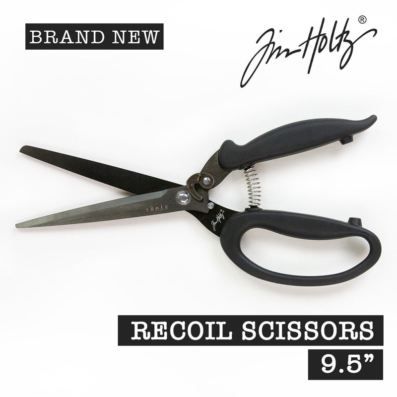 Tonic Tim Holtz Recoil Scissors 9.5", 5385EUS