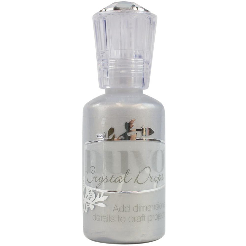 Nuvo Crystal Drops 1.1oz - Metallic Silver Lining, 655N