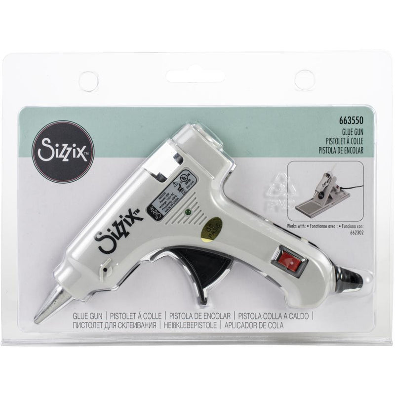 Sizzix - Glue Gun - White, 663550