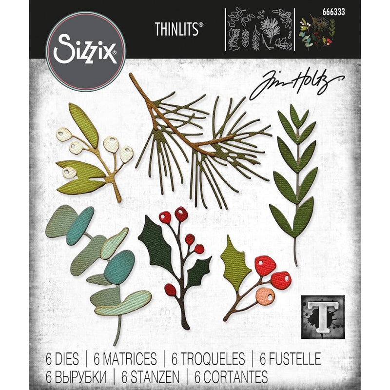 Sizzix Thinlits Dies - I Want it All Holiday 2023, IWIAC23 by Tim Holtz