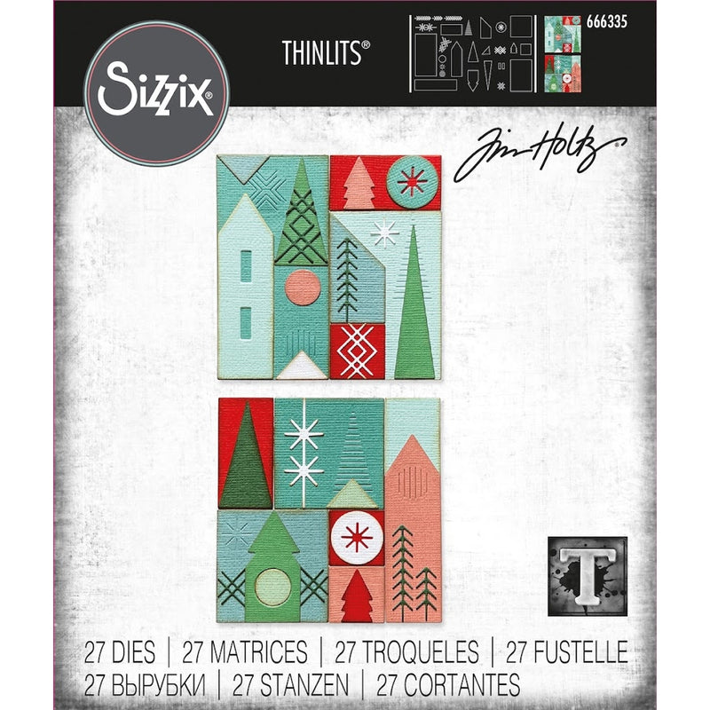 Sizzix Thinlits Dies - I Want it All Holiday 2023, IWIAC23 by Tim Holtz