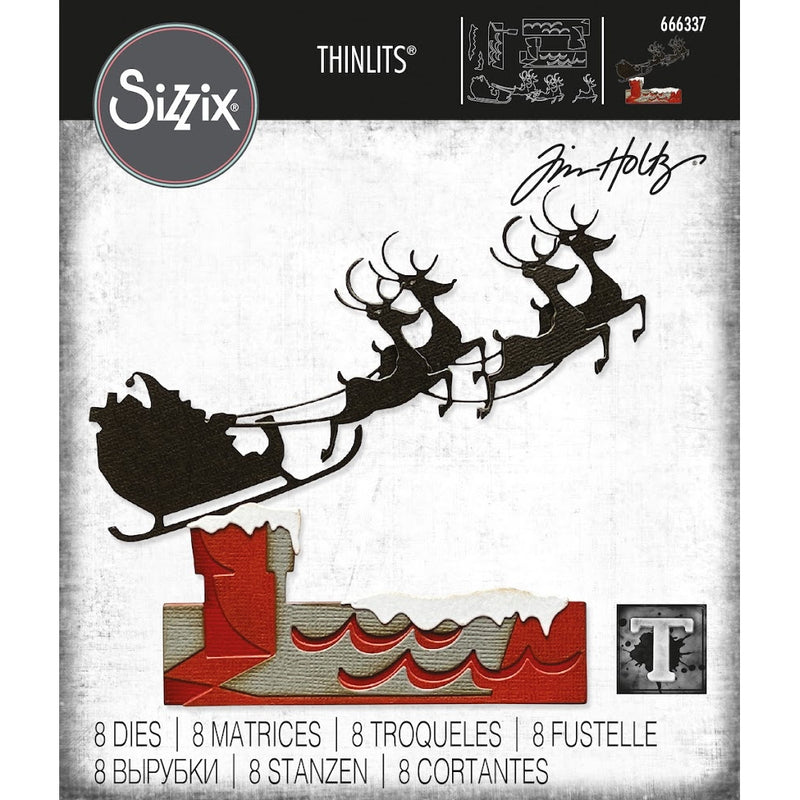 Sizzix Thinlits Dies - I Want it All Holiday 2023, IWIAC23 by Tim Holtz