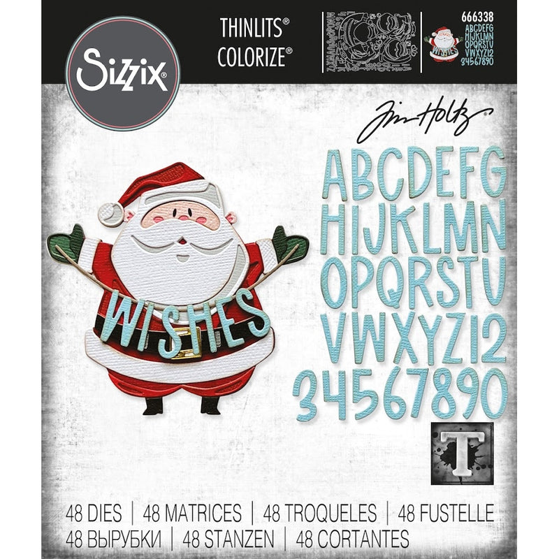 Sizzix Thinlits Dies - I Want it All Holiday 2023, IWIAC23 by Tim Holtz