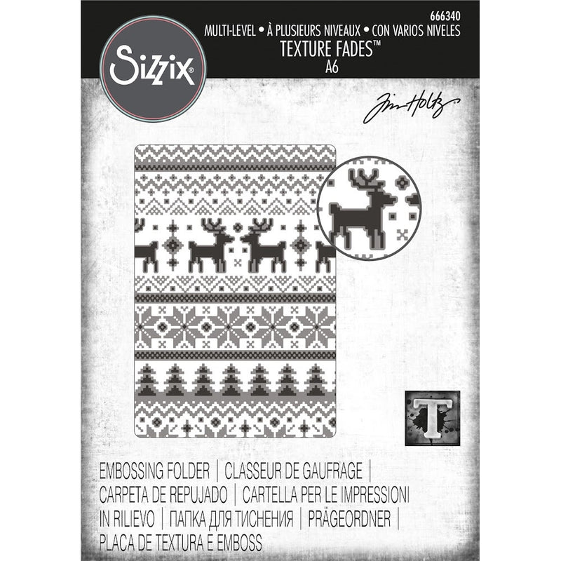 Sizzix 3-D Texture Fades - IWIAEFX23 by Tim Holtz