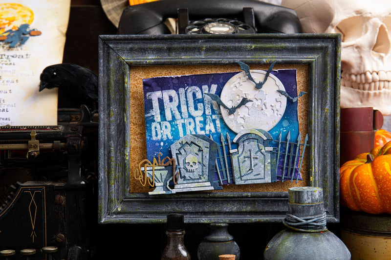 Sizzix Thinlits Dies - Graveyard Colorize, 666383 by Tim Holtz