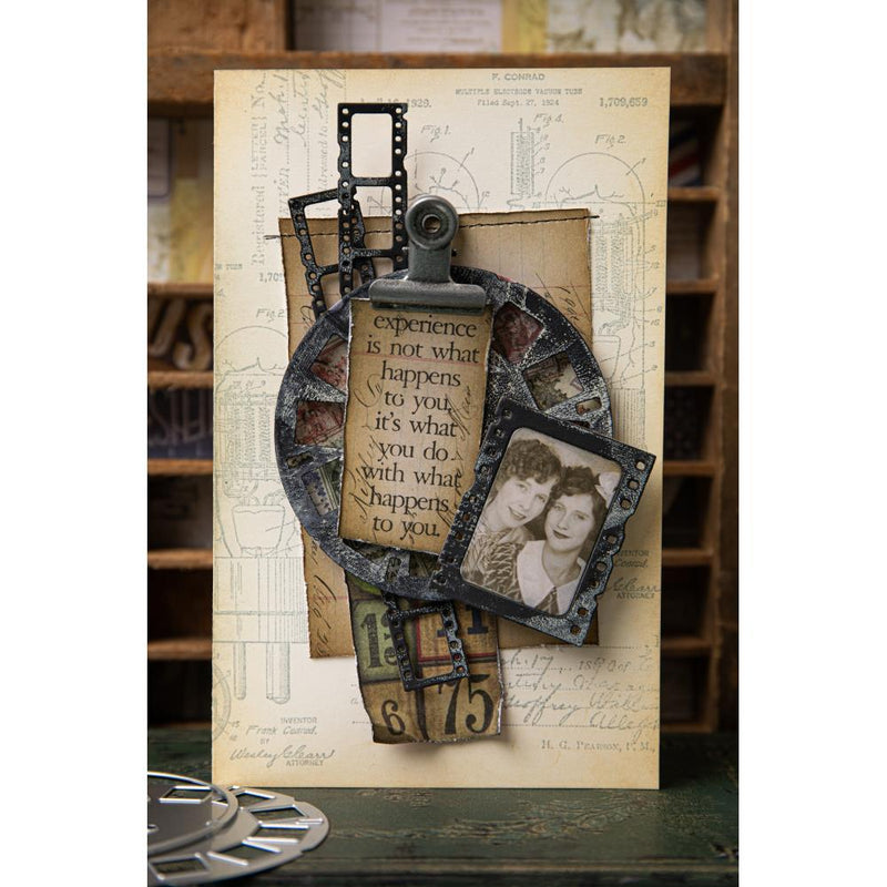 Sizzix Thinlits Die Set - Vault Picture Show, 666602 by: Tim Holtz