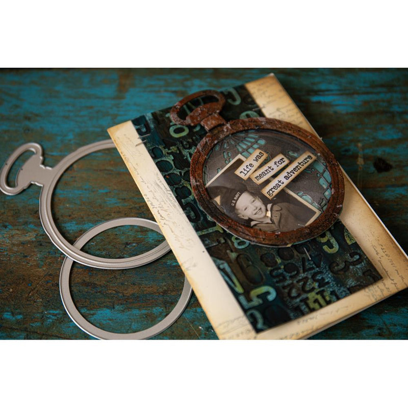 Sizzix Thinlits Die Set - Vault Watch Gears, 666603 by: Tim Holtz