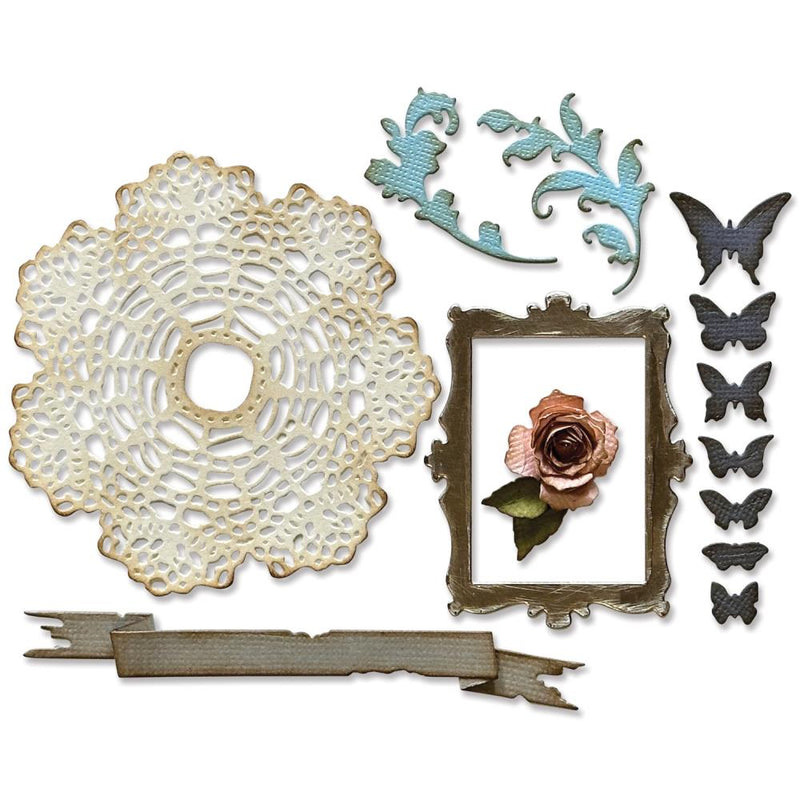 Sizzix Thinlits Die Set - Vault Boutique, 666607, by: Tim Holtz