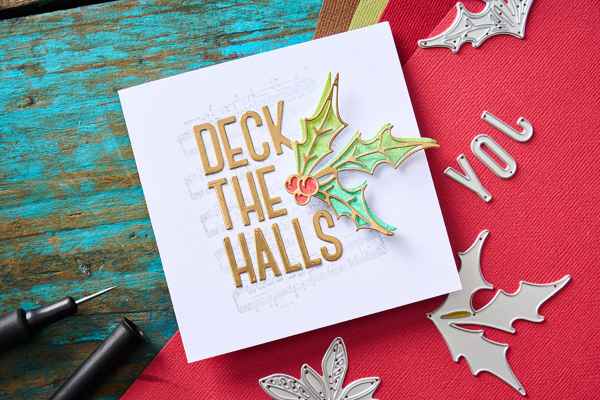 Sizzix Thinlits Die Set - Vault Seasonal Sketch, 666719 by: Tim Holtz