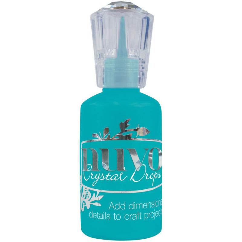 Nuvo Crystal Drops 1.1oz - Gloss - Caribbean Ocean, 670N