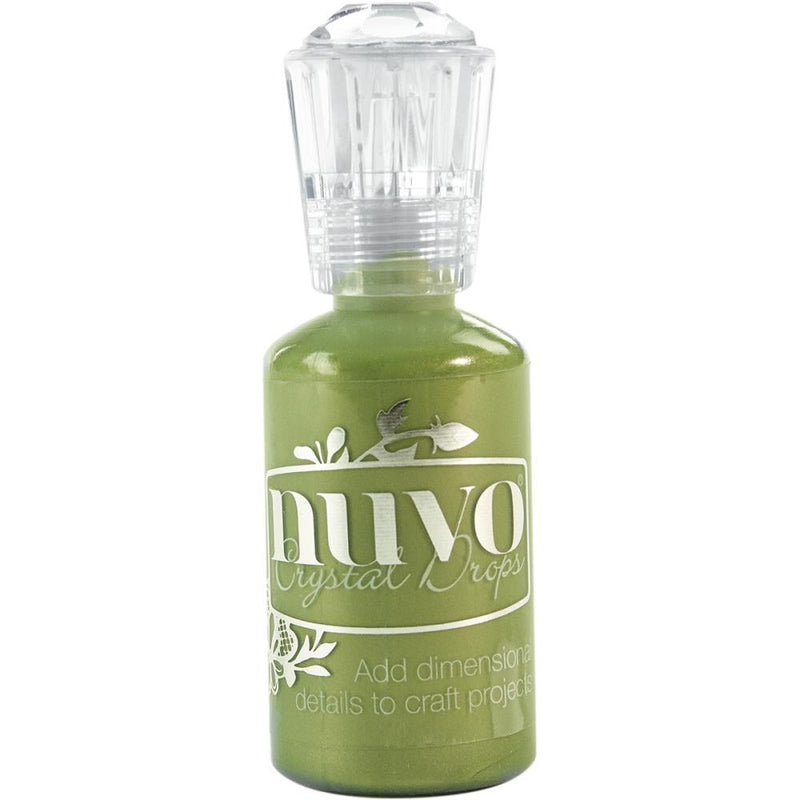 Nuvo Crystal Drops 1.1oz - Bottle Green, 682N