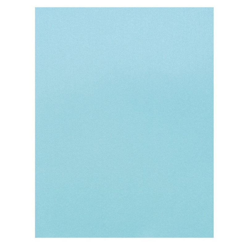 Craft Perfect Pearlescent Cardstock 8.5X11 5Pc - Caribbean Sea, 9547E