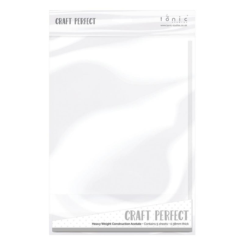 Craft Perfect Acetate A4, 5Pc - Heavy Weight, 9600E