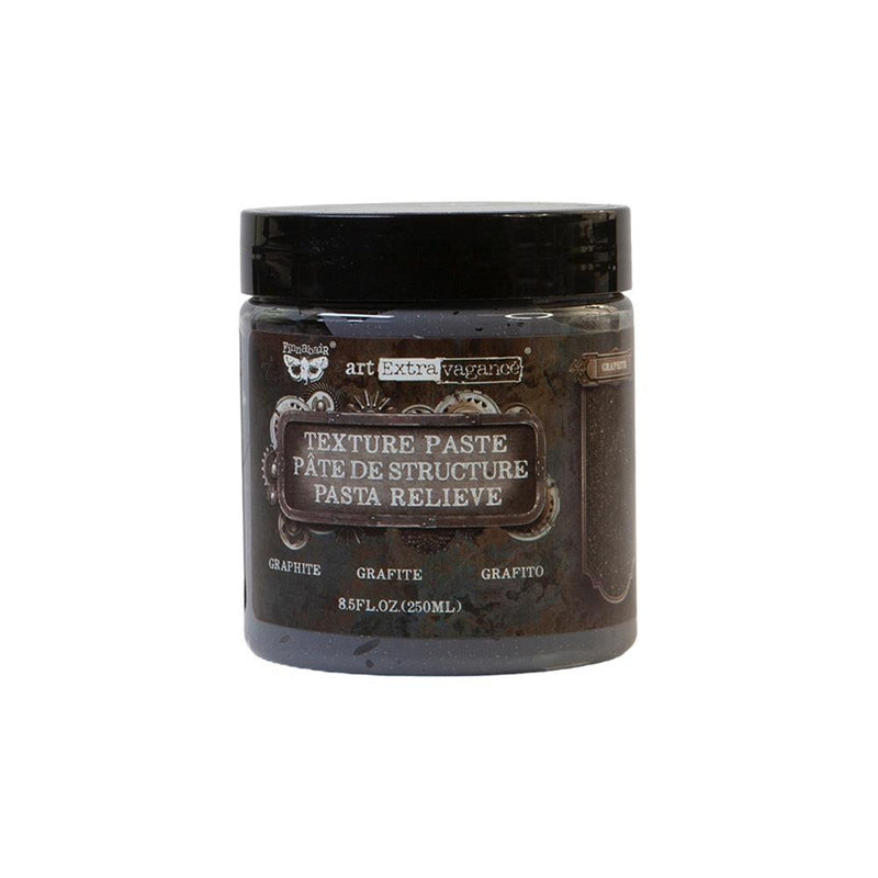 Finnabair Art Extravagance Texture Paste 8.5oz - Graphite, 961497