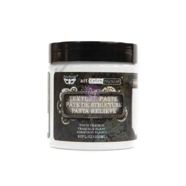 Finnabair Art Extravagance Texture Paste 8.5oz - White Crackle, 961503