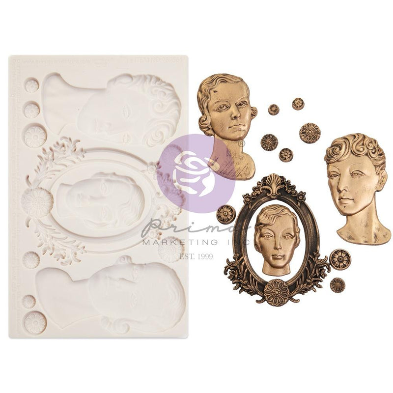 Finnabair Decor Moulds 5X8 -Vintage Ladies, 969561