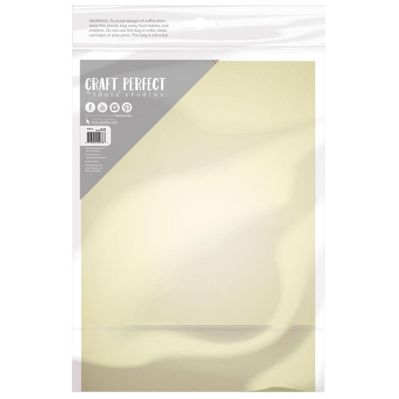 Craft Perfect Vellum Paper 8.5"X11" 10/Pc - Pearled Gold, 9938E