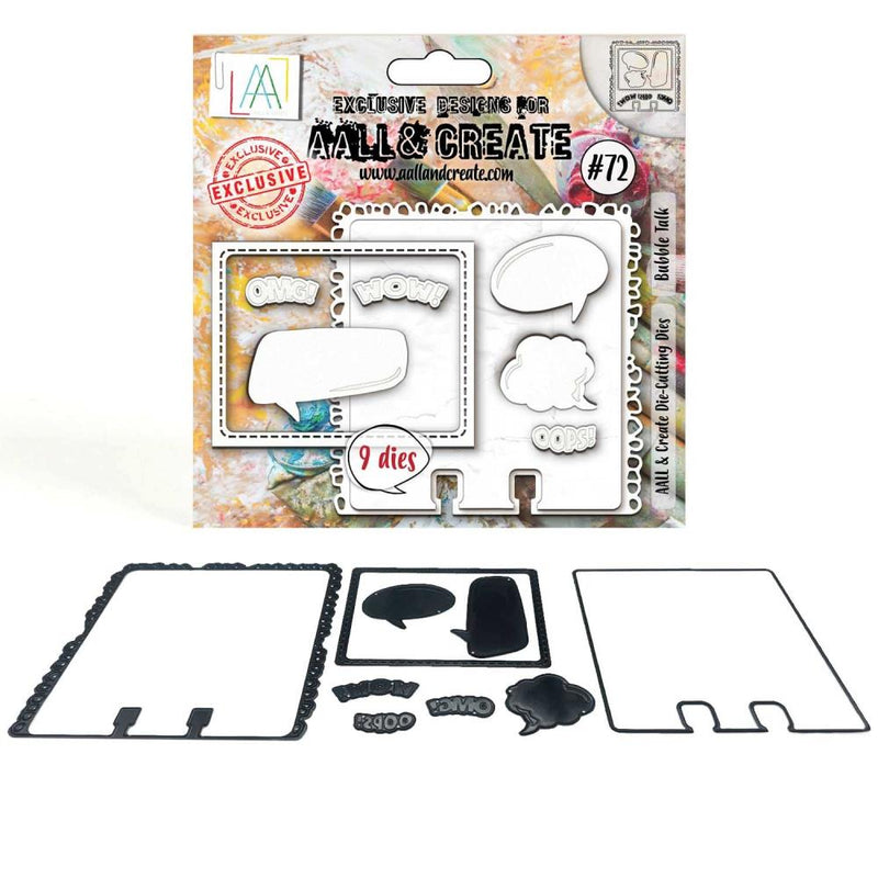 AALL & Create Cutting Die Set - Bubble Talk, AALL-DI-072