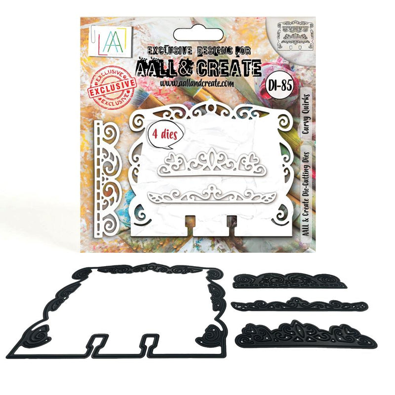 AALL & Create Cutting Die Set - Curvy Quirks, AALL-DI-085