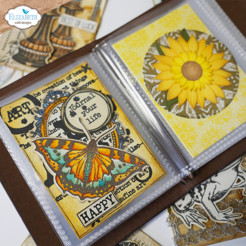 Elizabeth Craft Designs - ATC Art Journal Sleeves, AJS01