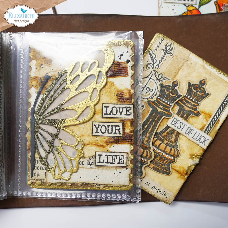 Elizabeth Craft Designs - ATC Art Journal Sleeves, AJS01