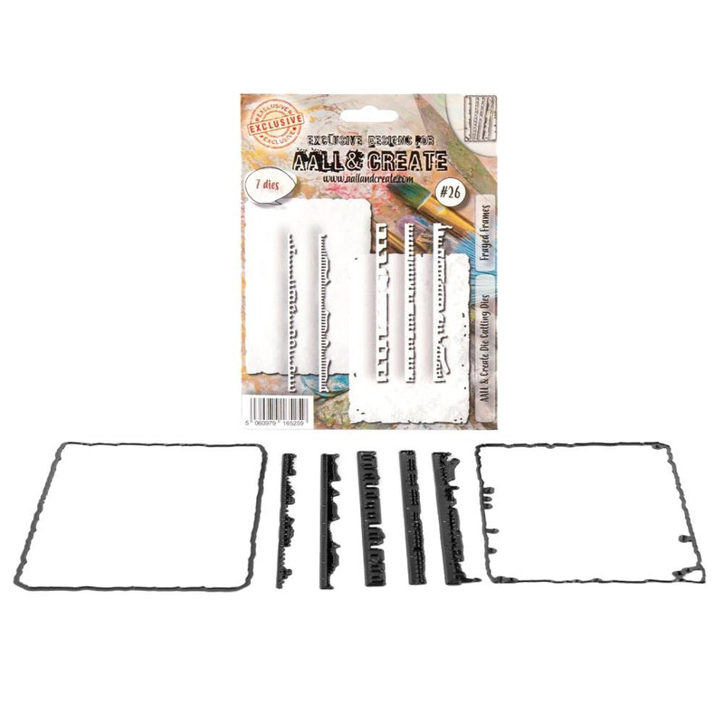 AALL & Create Cutting Die Set - Frayed Frames, ALLDI026