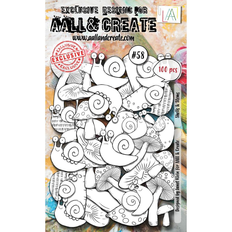 AAll & Create Ephemera - Shells & Stems