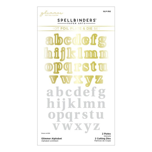 Spellbinders Glimmer Alphabet Bundle, BD-0759