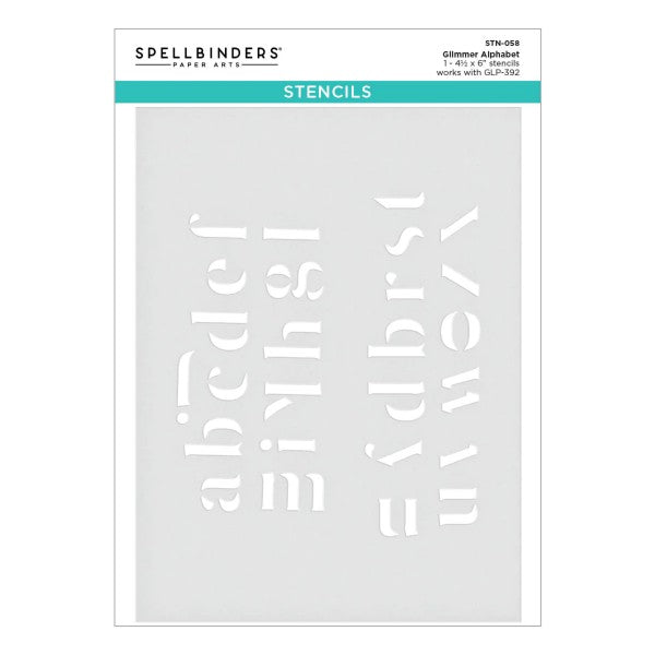 Spellbinders Glimmer Alphabet Bundle, BD-0759