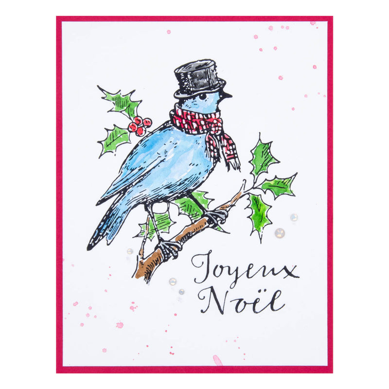 Spellbinders BetterPress Press Plate & Die Set - Joyeux Noel, BP-055