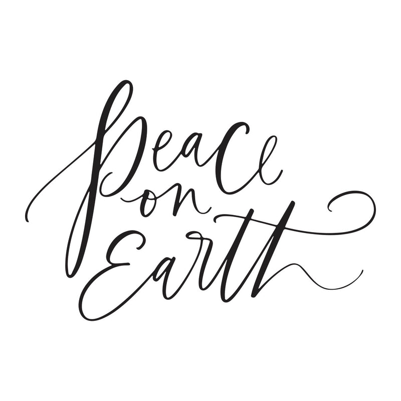 Spellbinders BetterPress Press Plate - Peace on Earth, BP-057