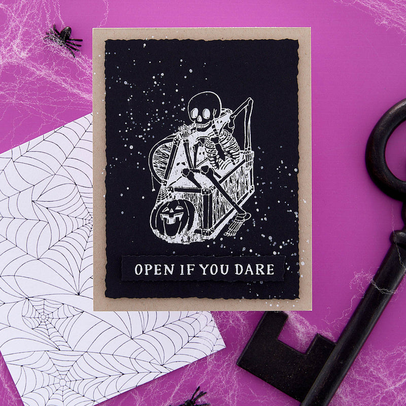 Spellbinders BetterPress Press Plate - Open If You Dare, BP-077