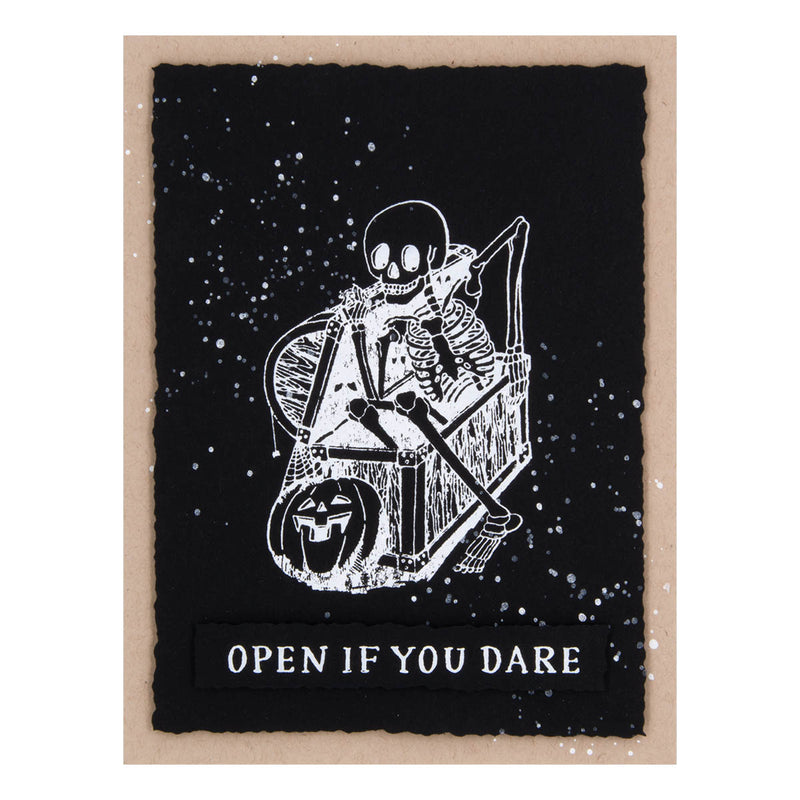 Spellbinders BetterPress Press Plate - Open If You Dare, BP-077