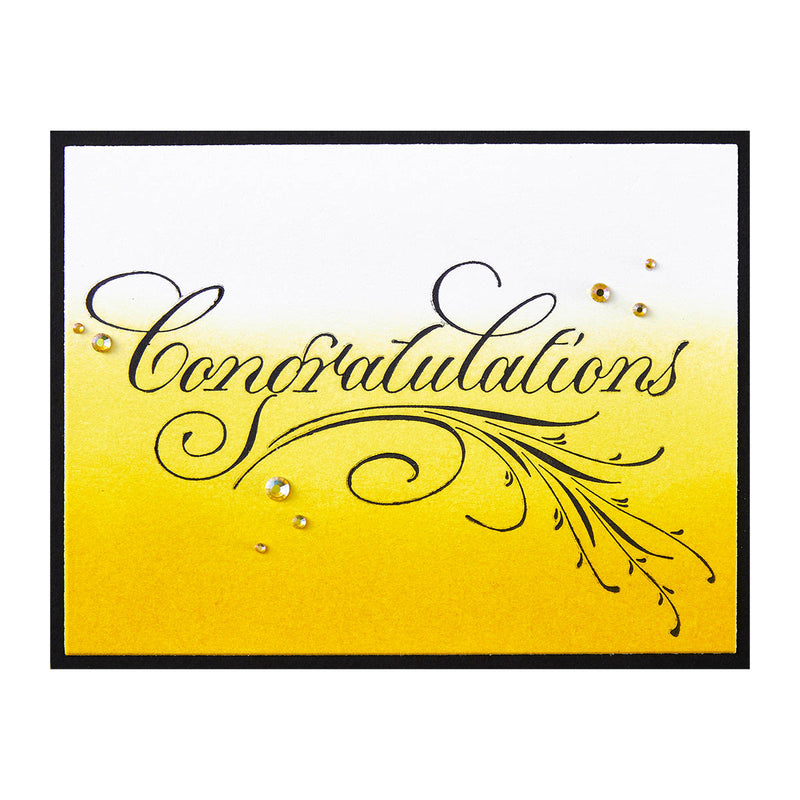 Spellbinders BetterPress Press Plates - Congratulations, BP-099