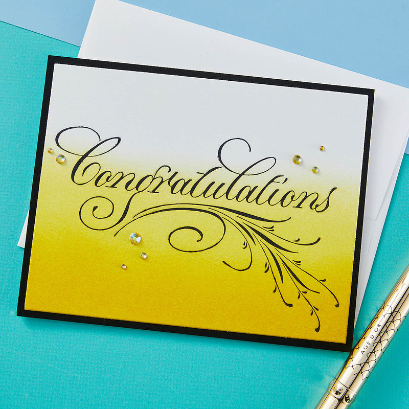 Spellbinders BetterPress Press Plates - Congratulations, BP-099