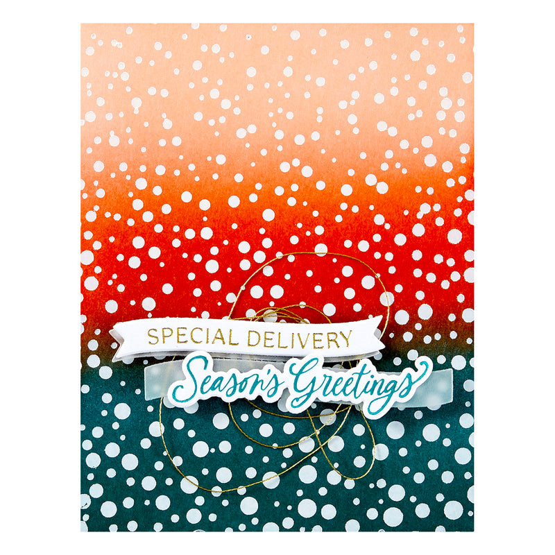 Spellbinders BetterPress Press Plates - Sprinkled Confetti, BP-200