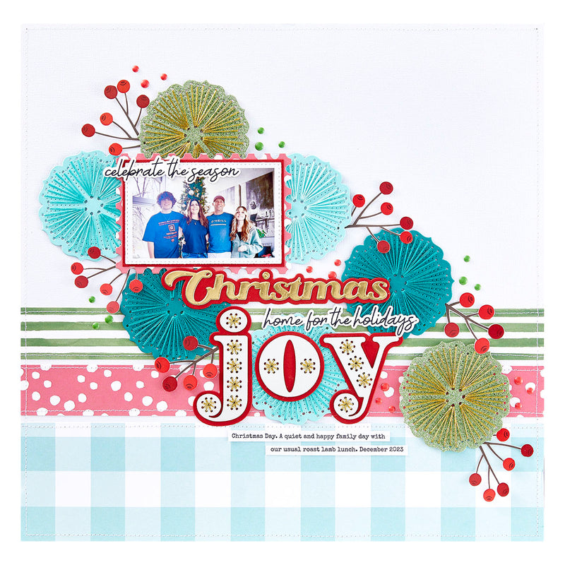 Spellbinders BetterPress Press Plate - Christmas Sentiments, BP-208