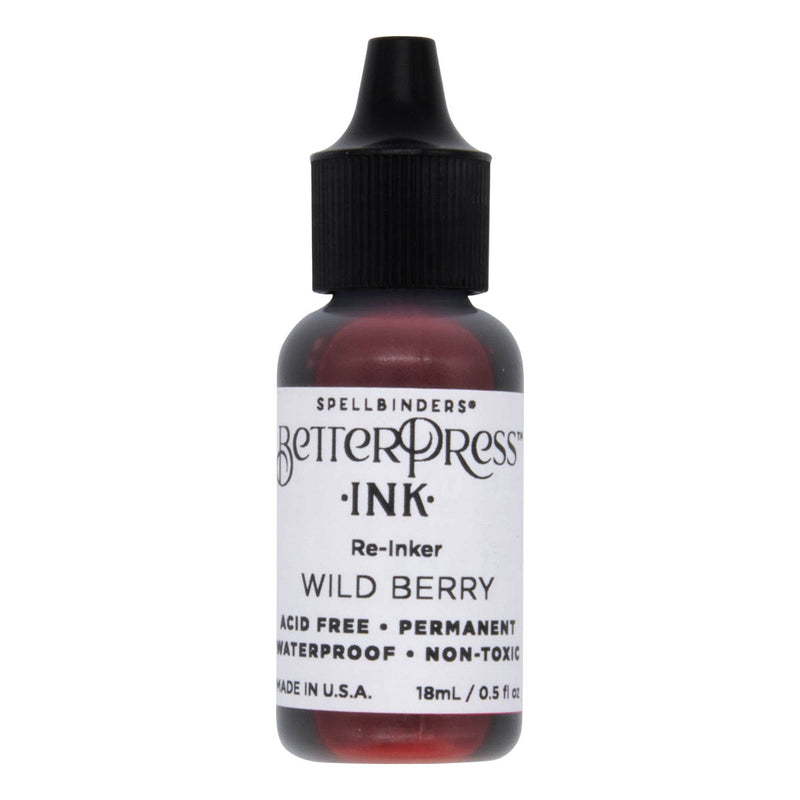 Spellbinders BetterPress Reinker - Wild Berry, BPI-004