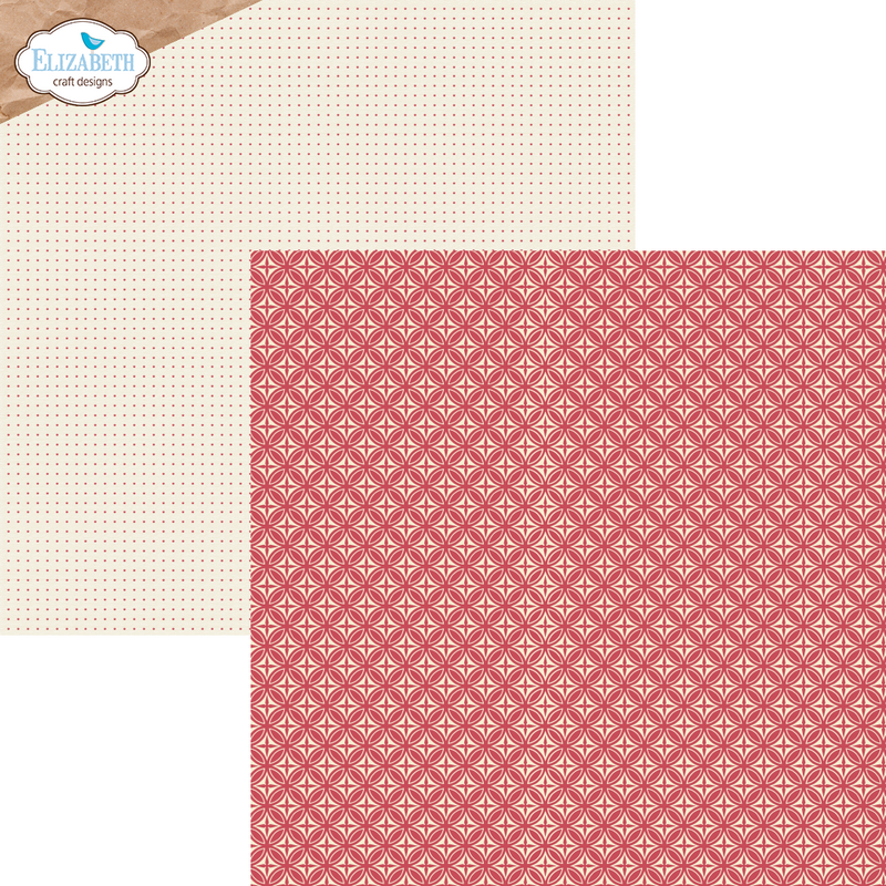 Elizabeth Craft Designs 12x12 Paper Pack- Harmonious Hodgepodge, C024