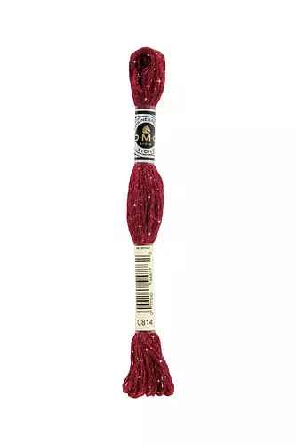 DMC 6-Strand Etoile Embroidery Floss 8.7yd - Vin Rouge, C814