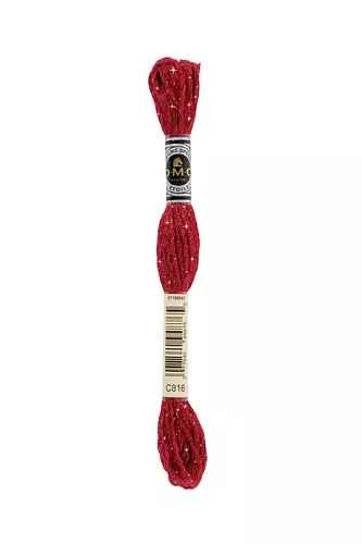 DMC 6-Strand Etoile Embroidery Floss 8.7yd - Cherry Red, C816