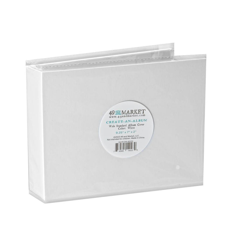 49 And Market Create-An-Album Wide Standard Album - White, CAA40230