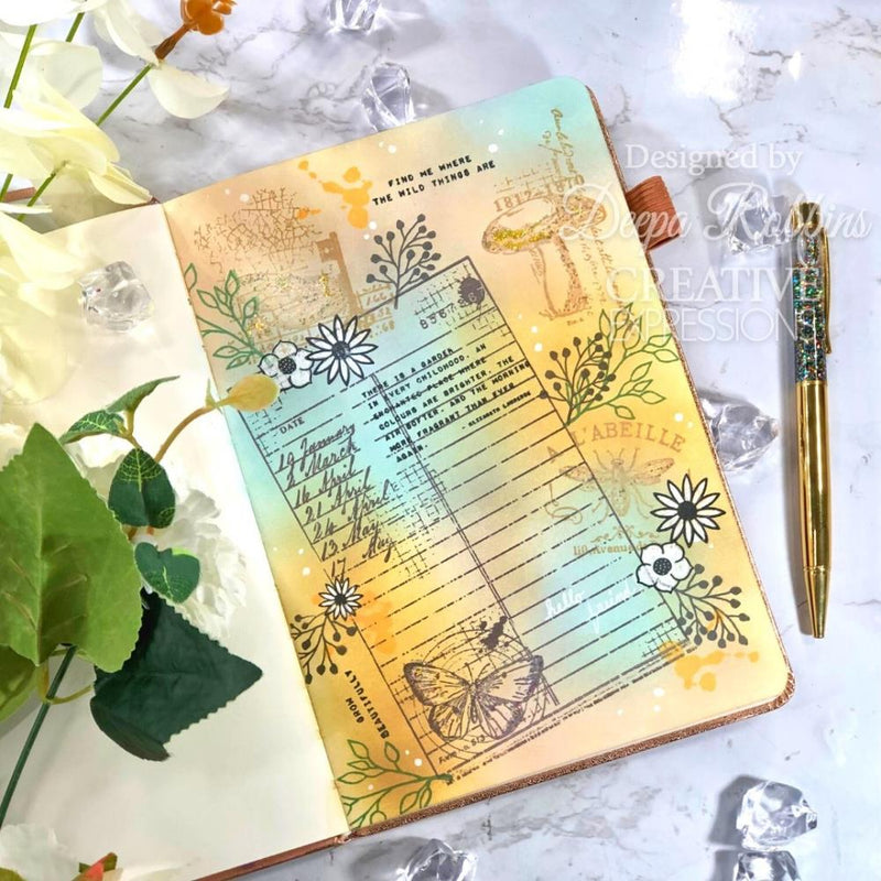 Creative Expressions Stamp Set - Journal Notes, CEC1033 by: Sam Poole