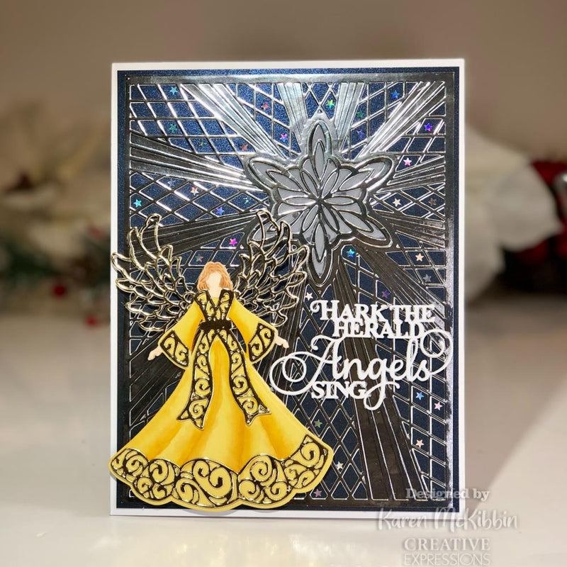 Creative Expressions Craft Dies - Christmas Angel 2023, CED3258 by Sue Wilson