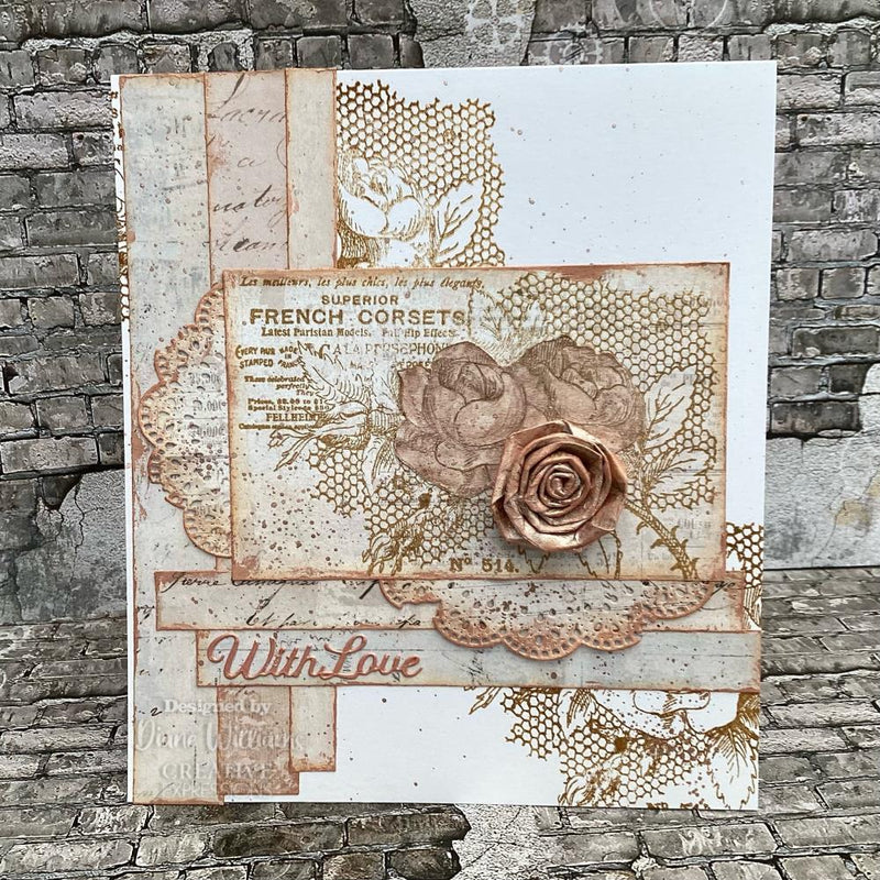 Creative Expressions Dies - Shabby Basics - Shabby Doily Francesca, CEDSP019 by: Sam Poole