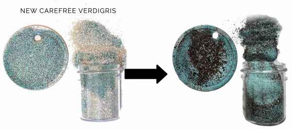 Lindy's Gang Chunky Embossing Powder - Carefree Verdigris (new formula), CEPCV