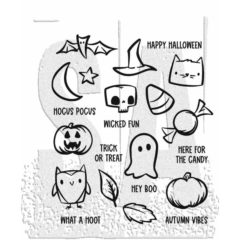 Stampers Anonymous Stamps - I Want it All Halloween 2023 by: Tim Holtz