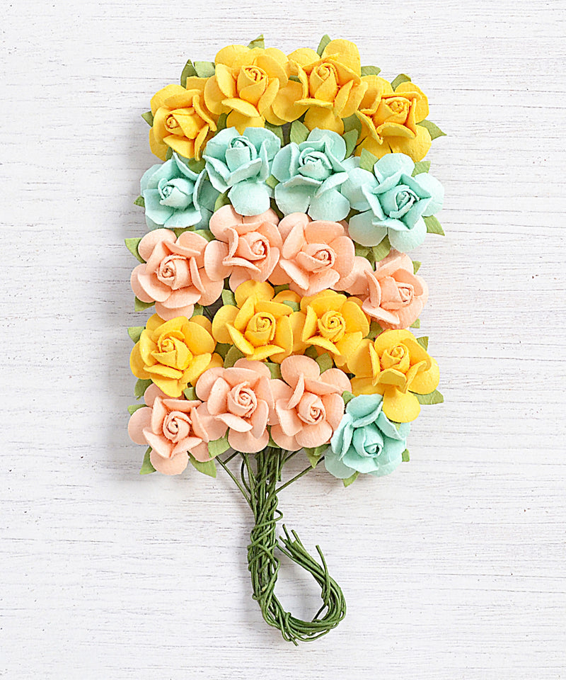 Little Birdie Catalina Bouquet Flowers - Pastel Palette, CR79236